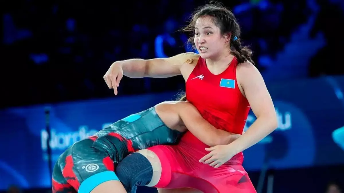 Жамиля Бакбергенова выиграла «бронзу» чемпионата мира по женской борьбе