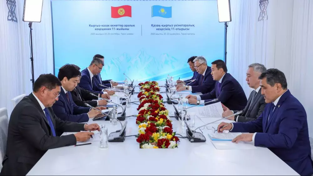 Казахстан и Кыргызстан договорились дальше сотрудничать в водной сфере