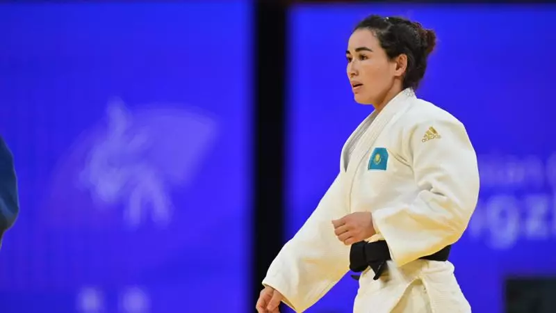 Абиба Абужакынова прошла в финал по дзюдо на Азиатских играх-2022