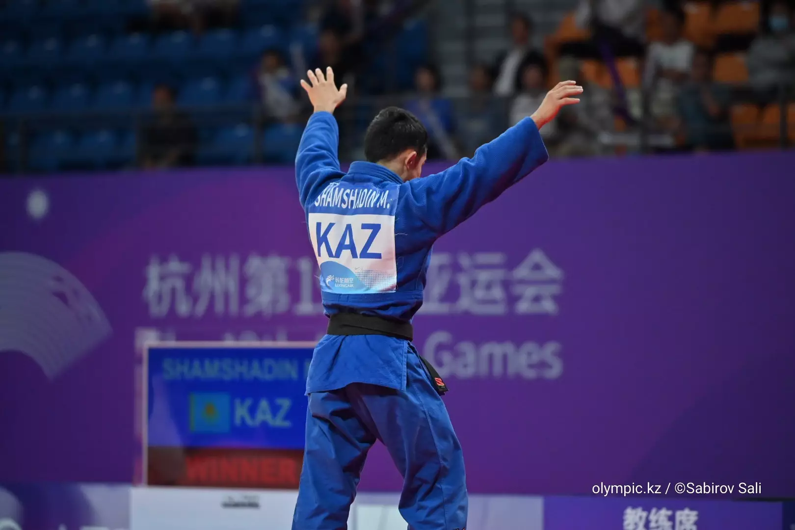 Казахстанский дзюдоист завоевал «бронзу» Азиатских игр