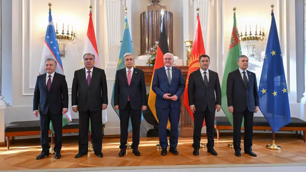 Токаев обратился к лидерам Центральной Азии на встрече "С5 + Германия"