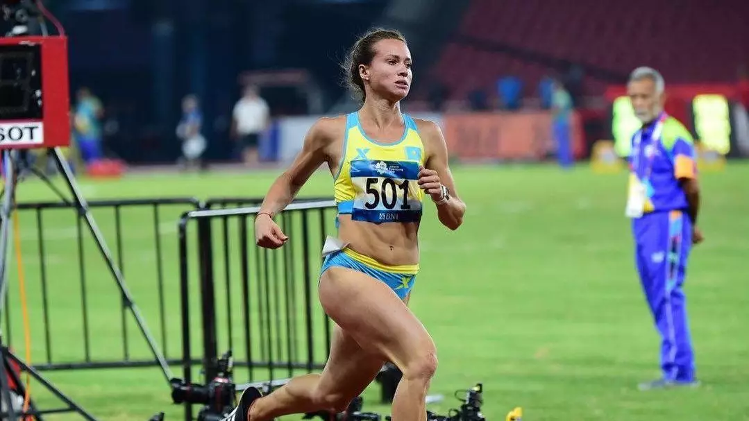 Ольга Сафронова 200 метрге жүгіруден Азия Ойындарының финалына шықты