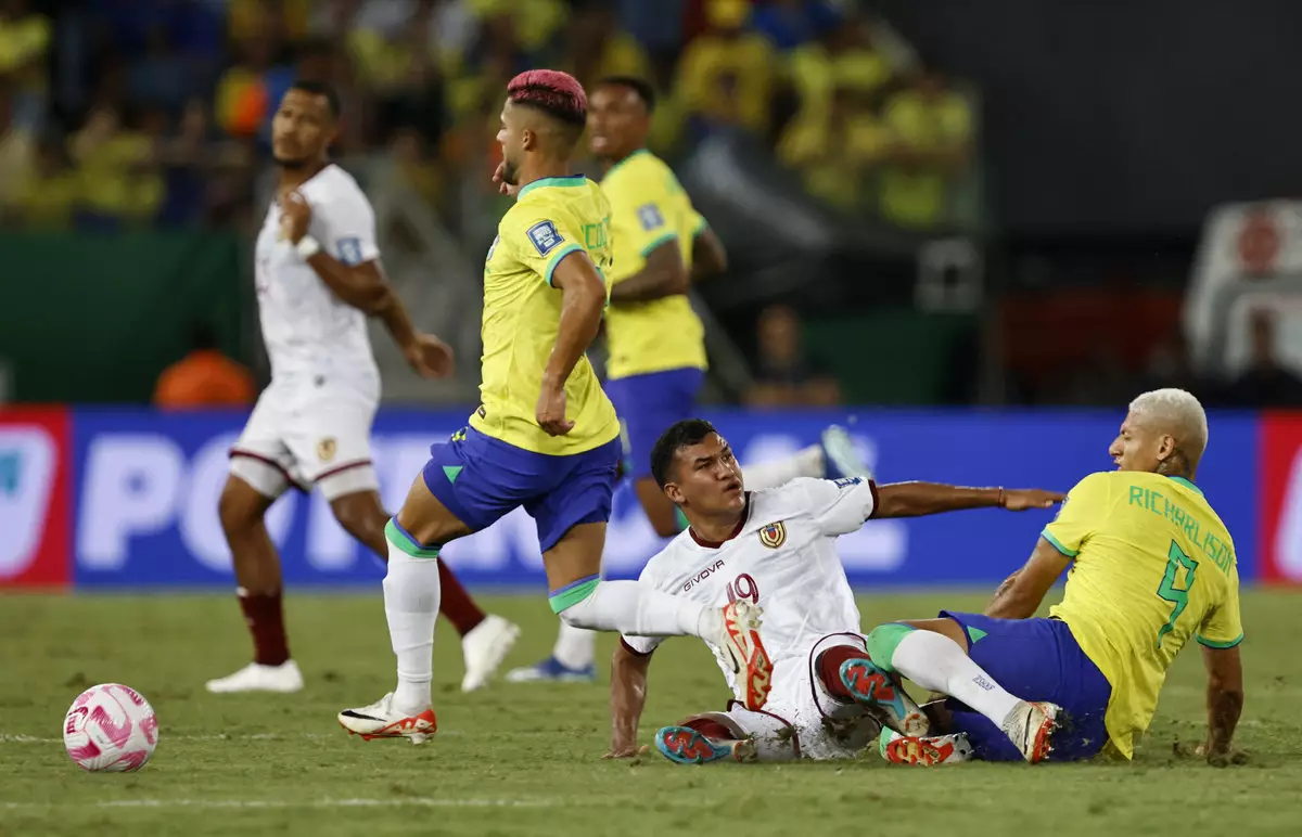 Бразилия упустила победу над Венесуэлой