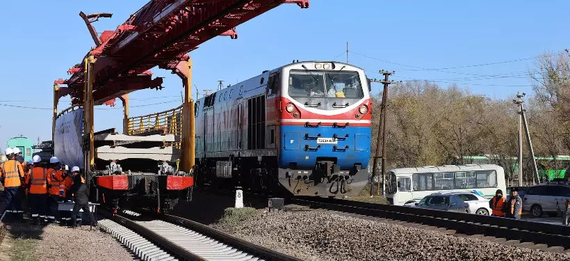 Началось строительство новой железной дороги в обход Алматы