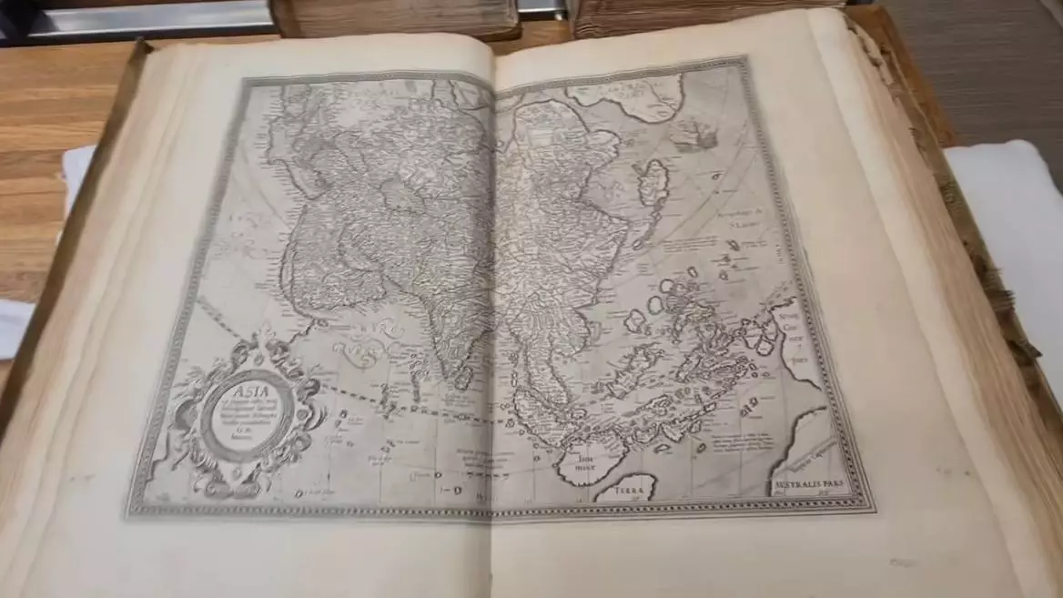Историк обнаружил Казахстан на древней бельгийской карте