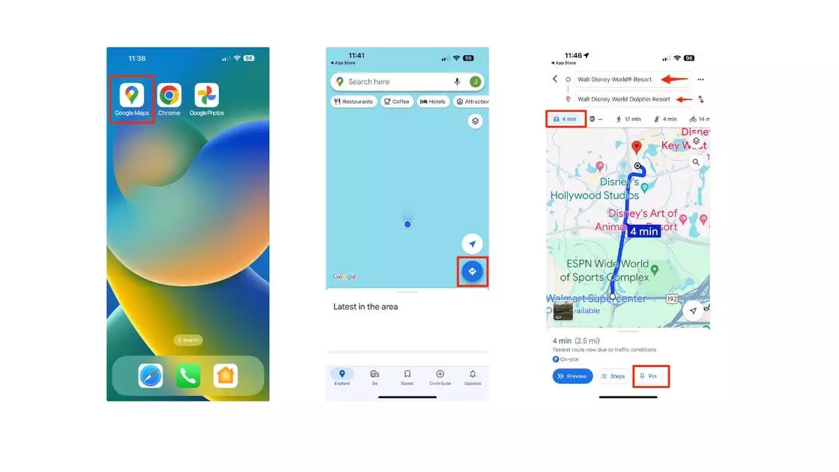 Этот трюк с Google Maps может улучшить вашу способность ориентироваться в направлениях