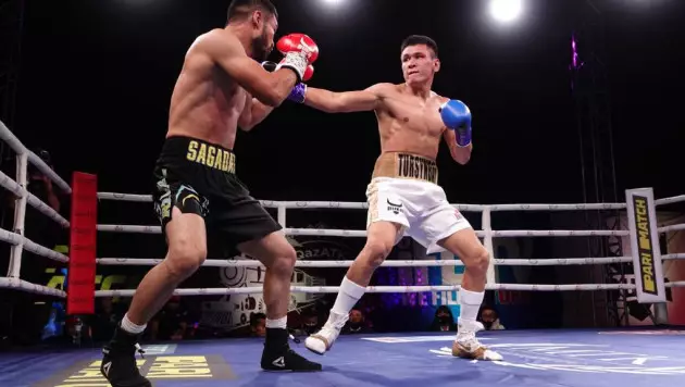 Казахстанский боксер после победы нокаутом получил бой в Англии