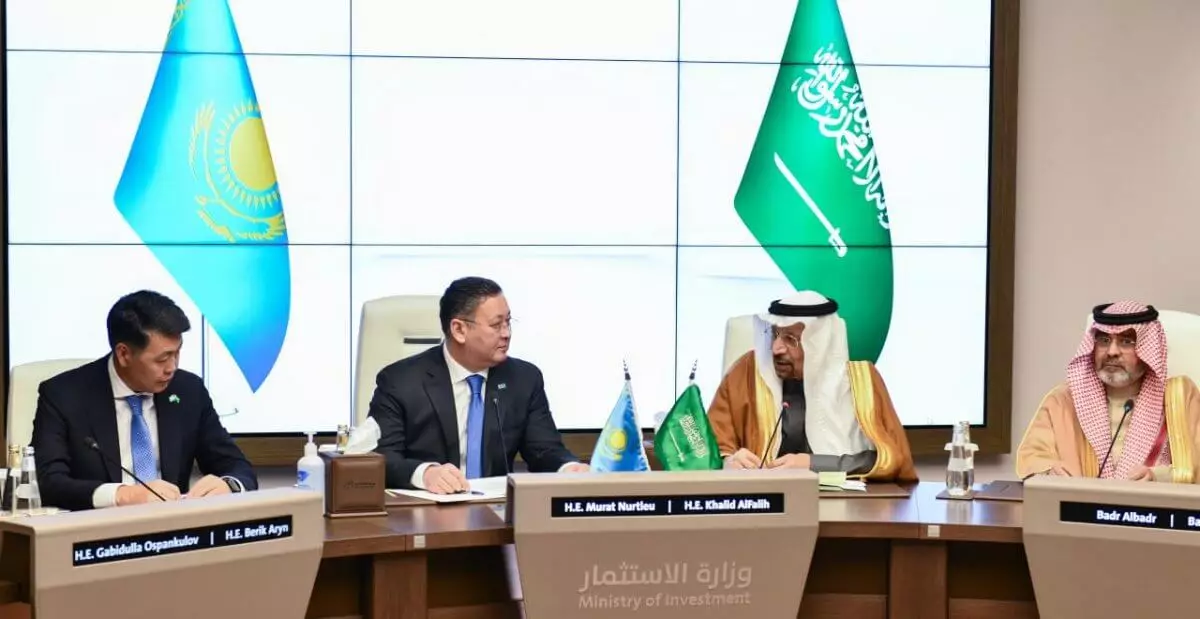 Саудовская Аравия является важнейшим партнером Казахстана — Нуртлеу