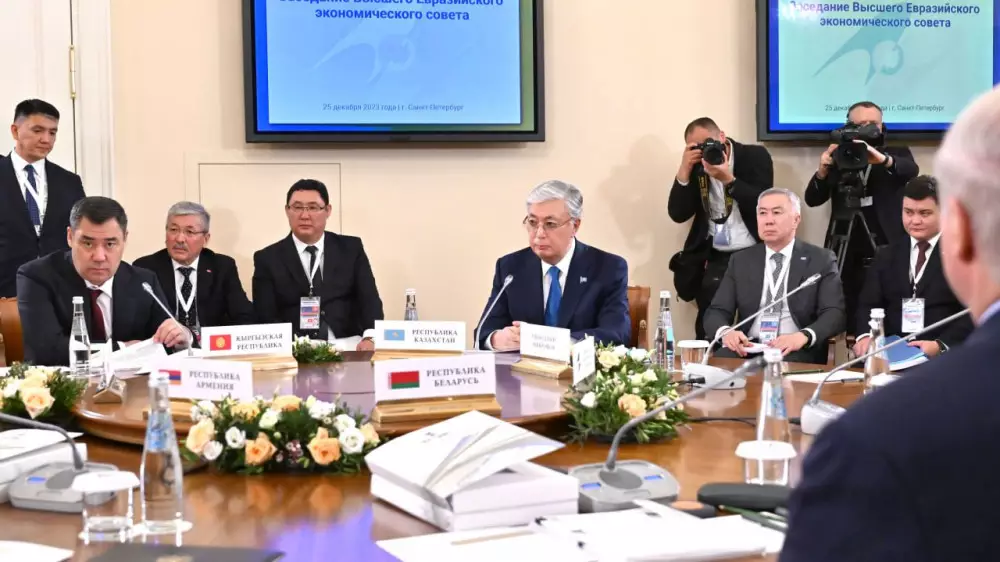 Токаев провел переговоры с лидерами стран ЕАЭС