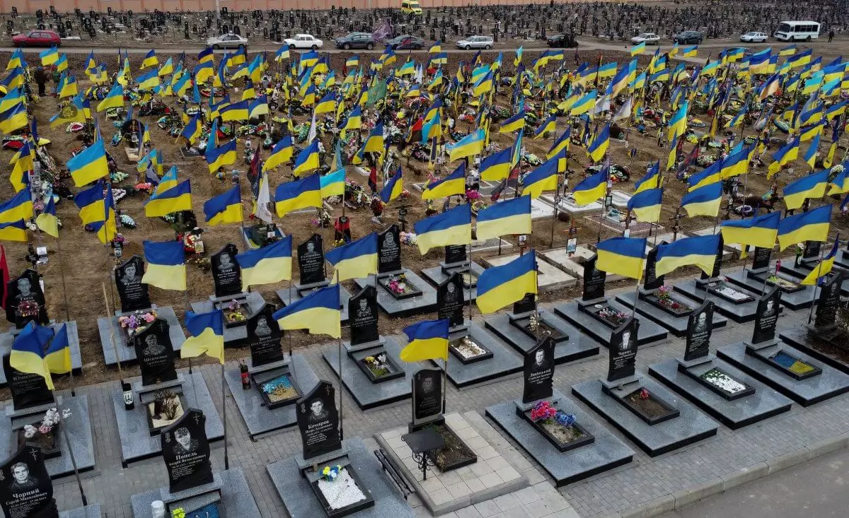 Сегодня ровно год войне в Украине