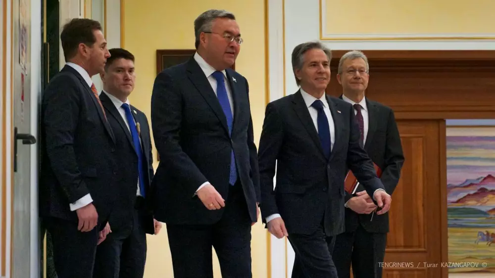 США гордятся стратегическим партнерством с Казахстаном - Блинкен