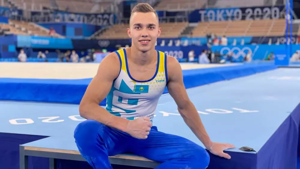Казахстанский гимнаст Милад Карими завоевал золото на этапе Кубка мира