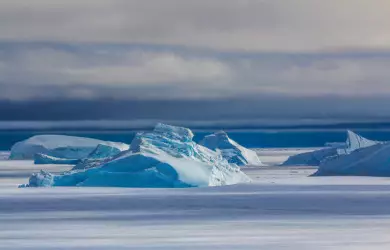 Антарктика мұзының көлемі кішірейіп, «тарихи минимум» деңгейге жетті