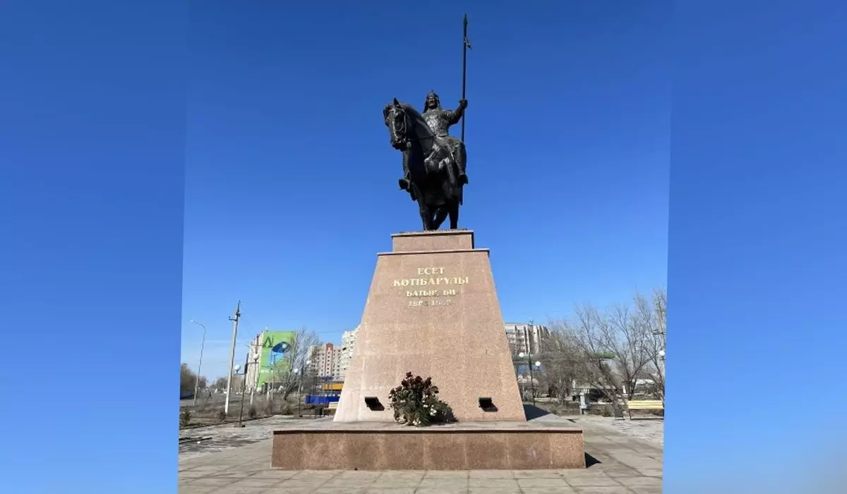 Памятник руководителю антиколониального восстания появился в Актобе