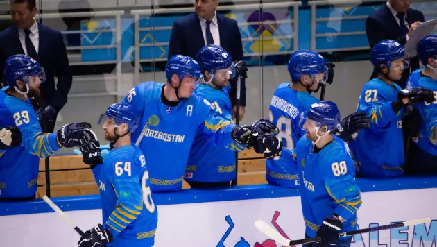 Разгромом завершился матч сборной Казахстана перед ЧМ-2023 по хоккею