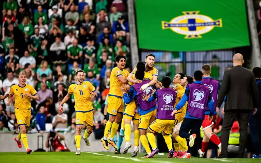 Казахстан обыграл Северную Ирландию на отборе Евро-2024