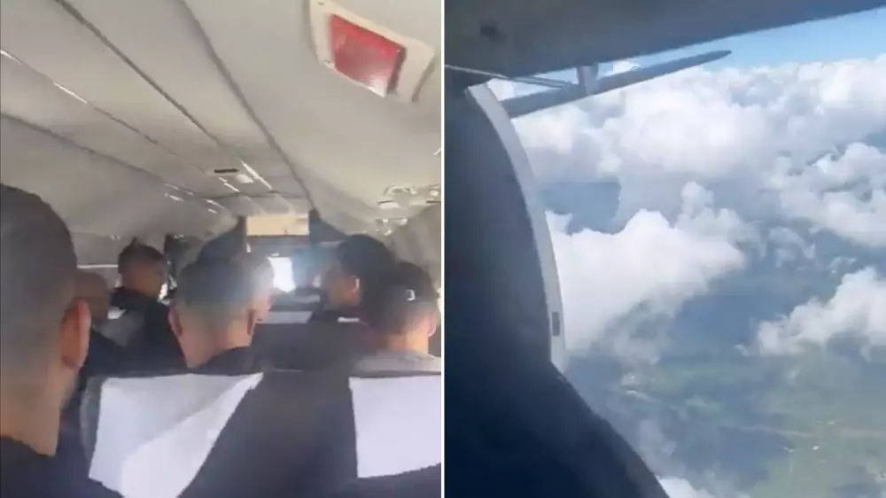 "Дверь открылась в полете": самолет с музыкантами совершил аварийную посадку