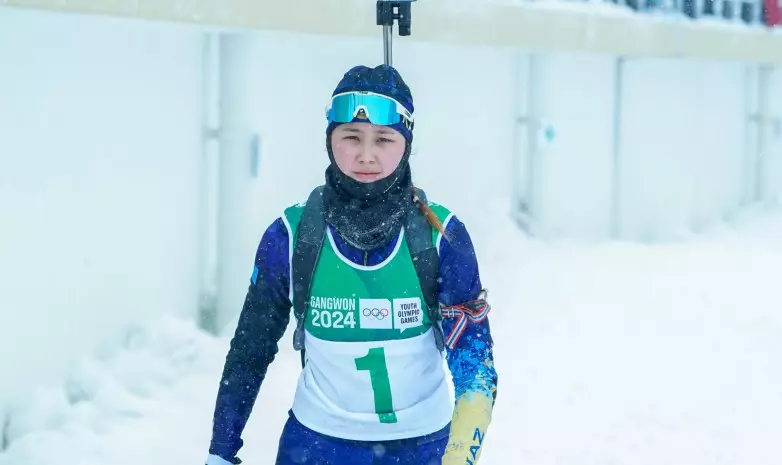 Казахстанские биатлонисты стали 10-и на Олимпийских играх в эстафете