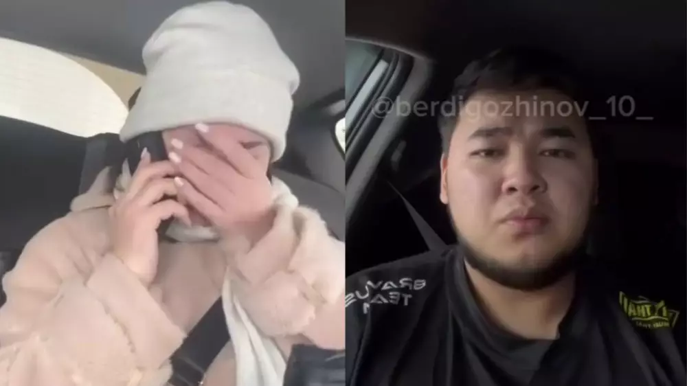 Водитель такси из нашумевшего видео обратился к казахстанцам