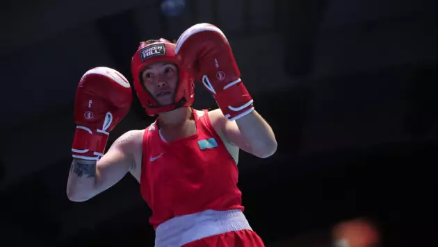 Двукратная чемпионка мира по боксу из Казахстана выиграла бой за медаль
