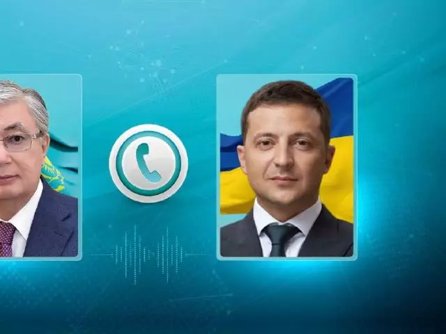 Президенты Казахстана и Украины провели телефонный разговор