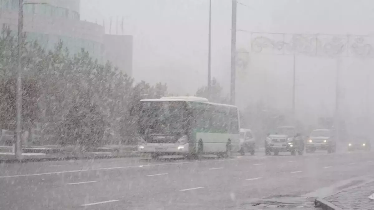 Снег, метель, гололед: синоптики рассказали о погоде в Казахстане