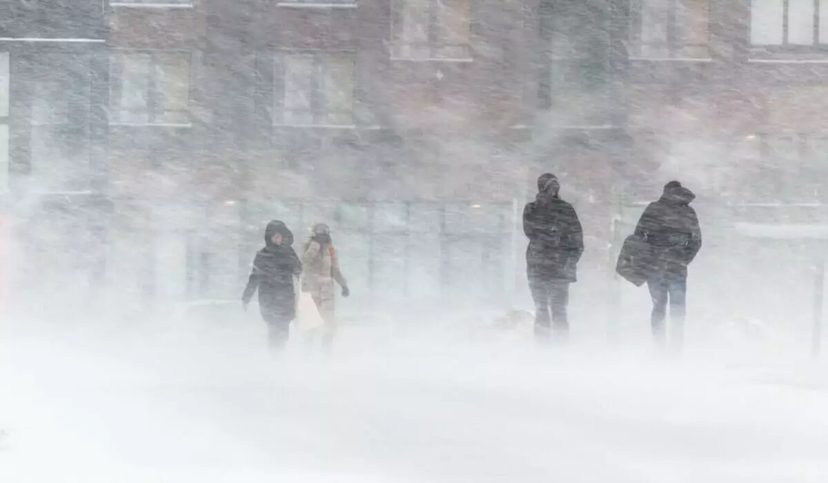 Сильные снегопады, штормовой ветер: синоптики – о погоде в Казахстане 8-10 февраля