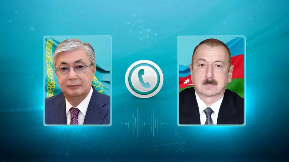 Тоқаев Әзербайжан президентін сайлаудағы жеңісімен құттықтады