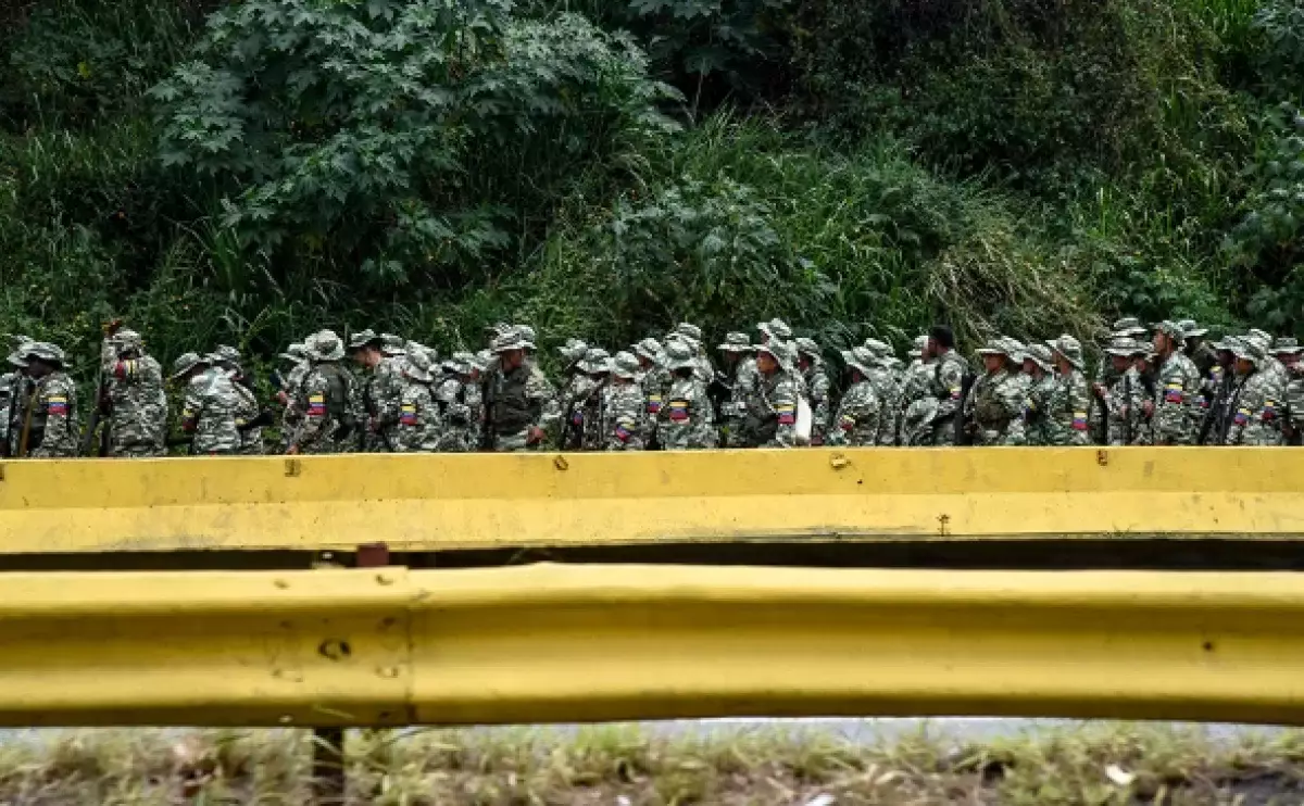 Венесуэла Гайана маңындағы даулы аймаққа әскери күшін жинап жатыр