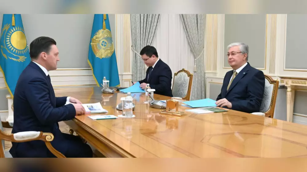 Президент Токаев принял главу ЕАБР