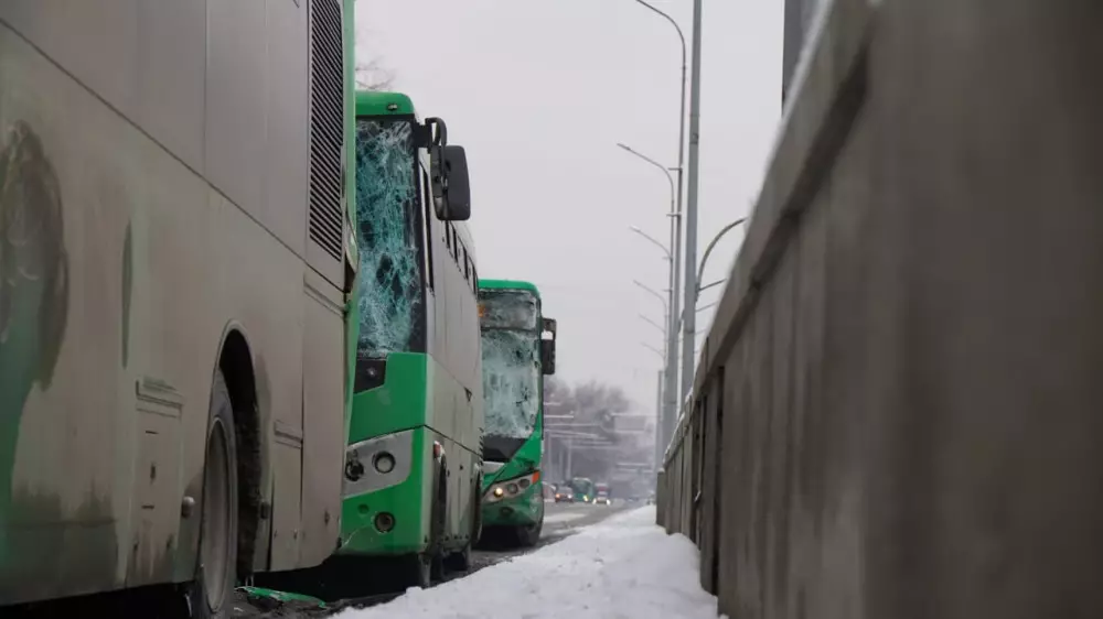 Алматыдағы автобус апаты болған жерде қазіргі жағдай қандай?