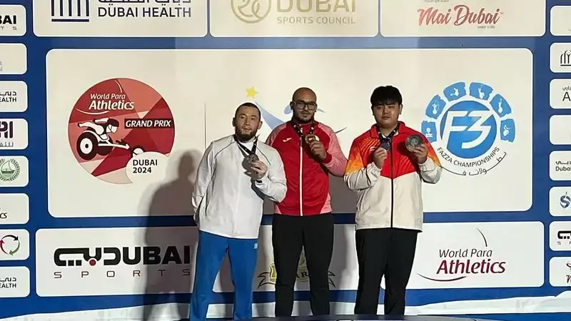 Казахстанские пара атлеты завоевали три награды в Дубае