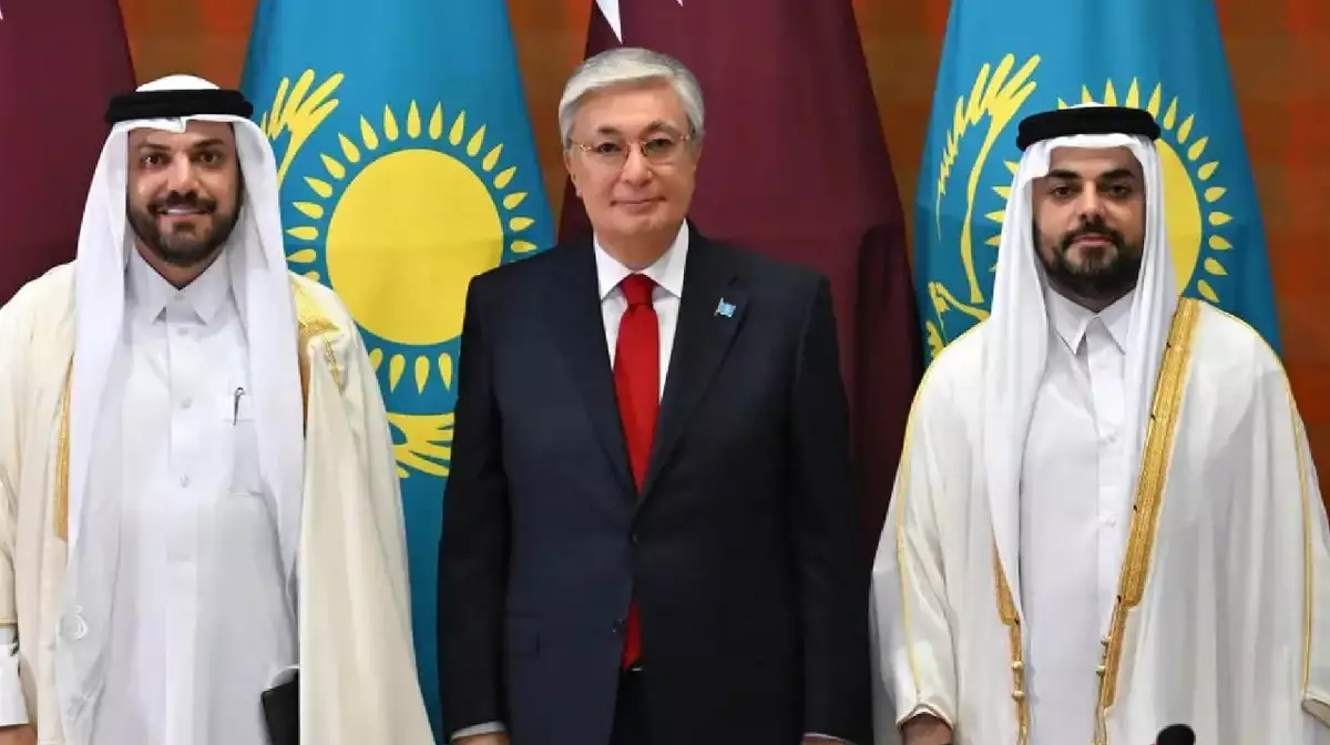 Президент Қатардың Power International Holding компаниясының иелерін қабылдады