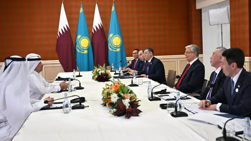 Катарский холдинг Nebras Power подписал соглашение о сотрудничестве с "Самрук-Казына"