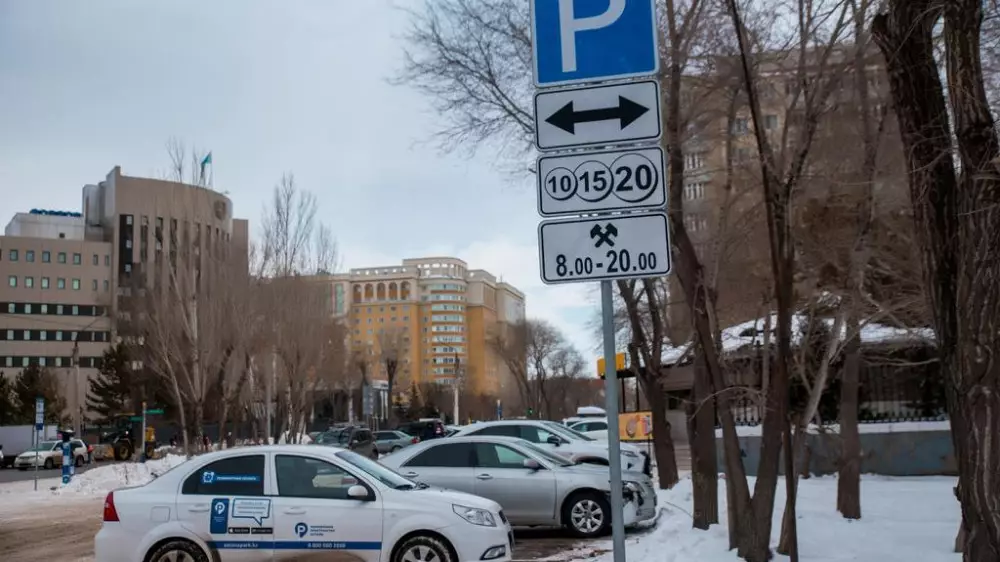 Число платных парковочных мест может вырасти вдвое в Астане