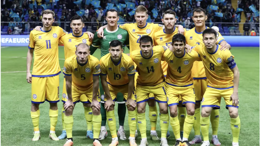 Сборная Казахстана может сыграть против российских футболистов