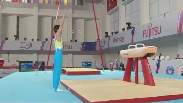 Казахстан завоевал медаль на этапе Кубка мира по гимнастике
