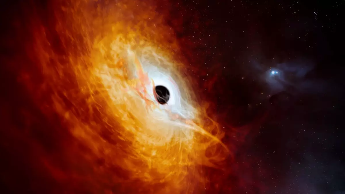 Обнаружен самый яркий объект во Вселенной, содержащий черную дыру размером в 17 миллиардов солнц