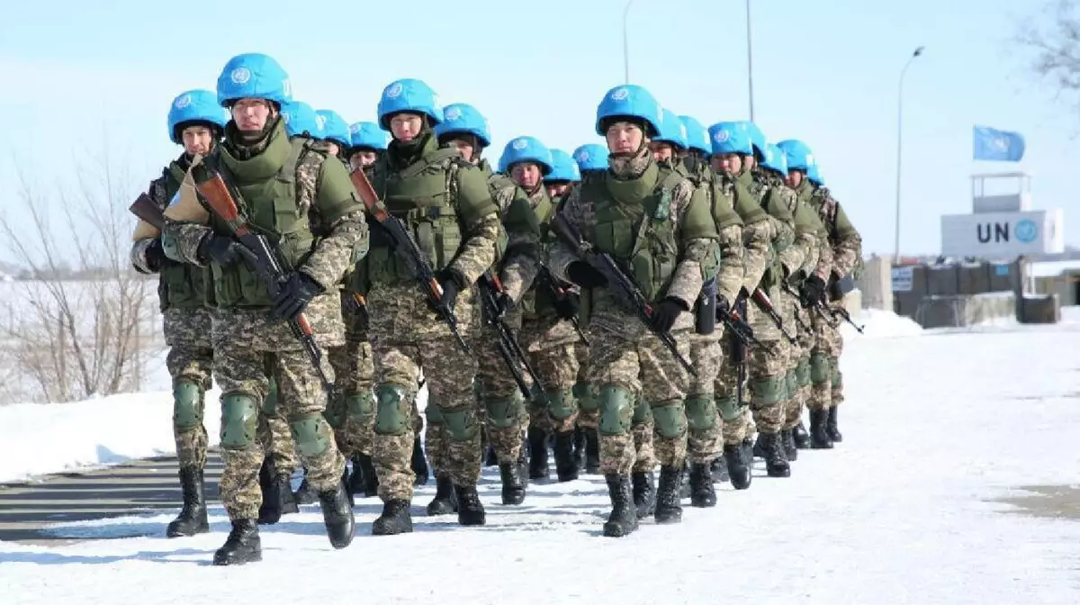 Миротворческий контингент из Казахстана готовится к отбытию на Голанские высоты
