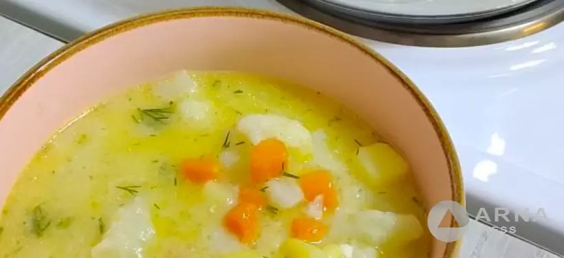 Время есть: сырный суп с цветной капустой от Arnapress.kz