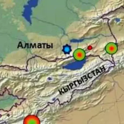 В Алматы произошло землетрясение в три балла