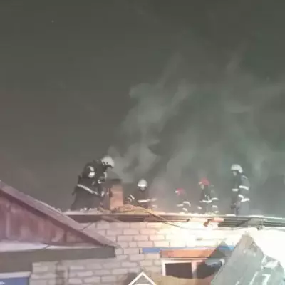 Мужчину спасли из горящего дома в Павлодаре