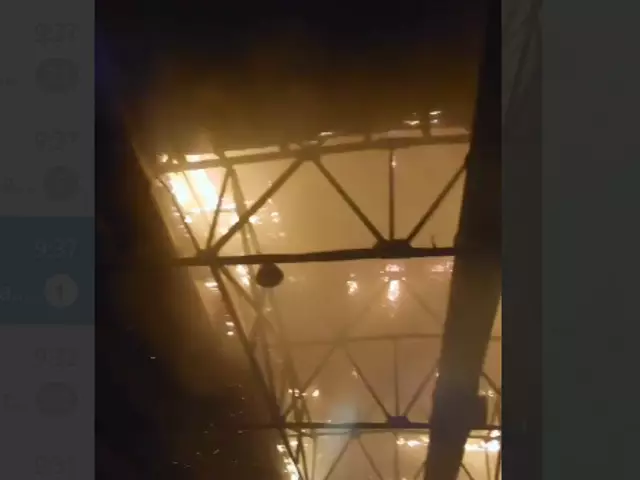 На машиностроительном заводе в Караганде произошел пожар  