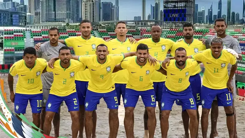 Бразилия в 15-ый раз стала чемпионом мира по пляжному футболу