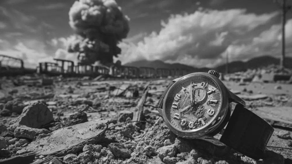 Часы из Хиросимы, пережившие ядерную бомбардировку, продали за 14 миллионов тенге