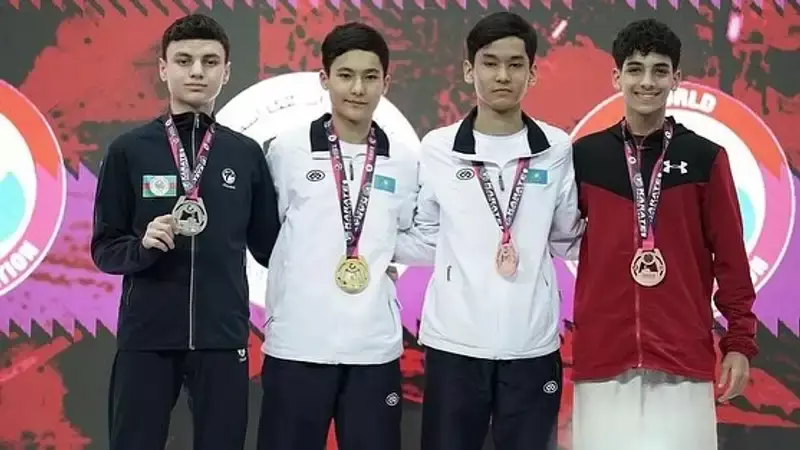 Молодые казахстанские каратисты завоевали 11 медалей на турнире в ОАЭ