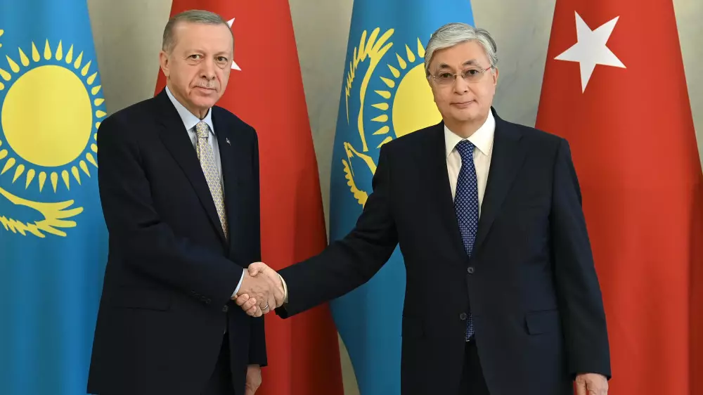 К. Токаев позвонил Президенту Турции Р. Эрдогану и поздравил его с 70-летним юбилеем