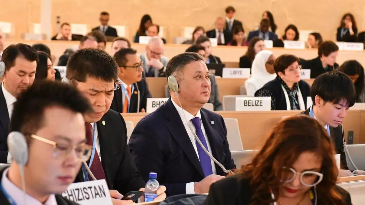Казахстан принял участие в сегменте высокого уровня Совета по правам человека ООН