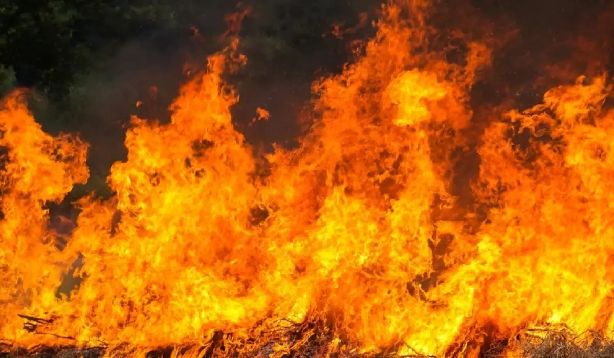 Тело мужчины нашли на месте пожара в Акмолинской области