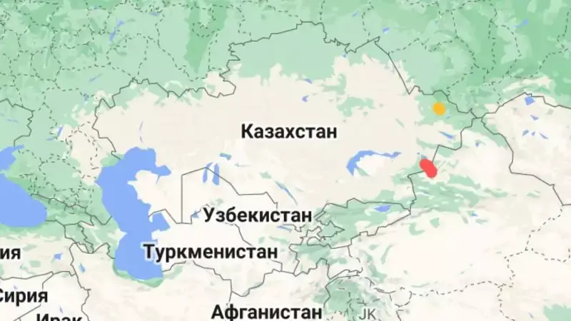 Участок республиканской трассы закрыли в Жетысуской области из-за непогоды